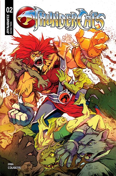 THUNDERCATS (2026) #2 CVR B DAVID COUSENS VARIANT