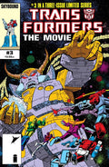 TRANSFORMERS THE MOVIE 40TH ANNIVERSARY EDITION #3 (OF 3) CVR B DON PERLIN & IAN AKIN VARIANT