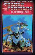 TRANSFORMERS UK COMPENDIUM BOOK 02 DIRECT MARKET EXCLUSIVE JEFF ANDERSON CVR TRADE PAPERBACK