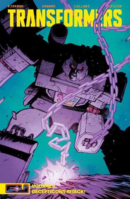 TRANSFORMERS VOL 06 DIRECT MARKET EXCLUSIVE DANIEL WARREN JOHNSON & MIKE SPICER CVR TRADE PAPERBACK