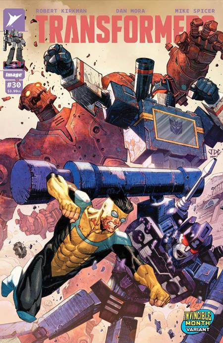 TRANSFORMERS #30 CVR F JOSH CASSARA INVINCIBLE TEAM UP VARIANT