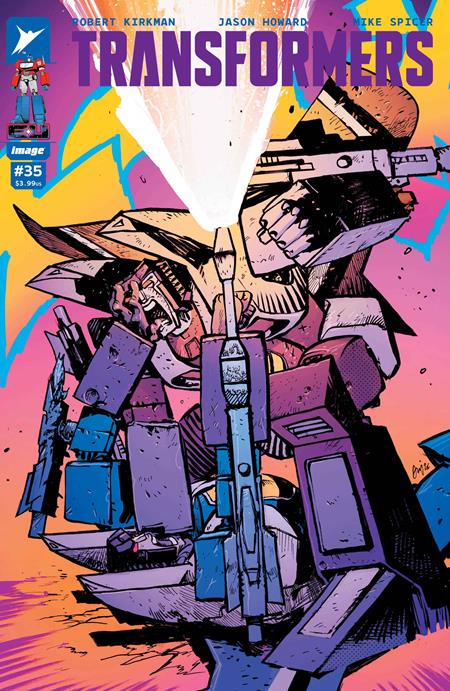 TRANSFORMERS #35 CVR B DANIEL WARREN JOHNSON & MIKE SPICER VARIANT