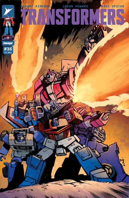 TRANSFORMERS #36 CVR B DANIEL WARREN JOHNSON & MIKE SPICER VARIANT
