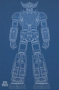UFO ROBOT GRENDIZER #1 (OF 4) CVR E BLUEPRINT DENIS BAJRAM & BRICE COSSU VARIANT