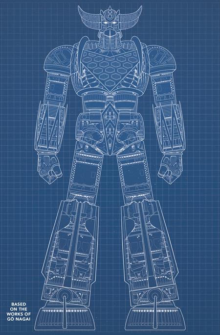 UFO ROBOT GRENDIZER #1 (OF 4) CVR E BLUEPRINT DENIS BAJRAM & BRICE COSSU VARIANT