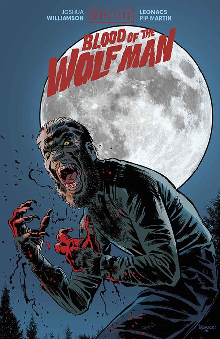 UNIVERSAL MONSTERS BLOOD OF THE WOLF MAN LEOMACS CVR HARDCOVER