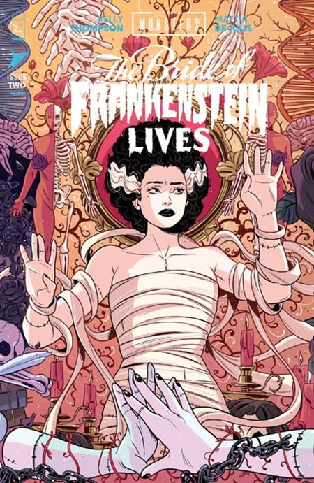 UNIVERSAL MONSTERS THE BRIDE OF FRANKENSTEIN LIVES #2 (OF 4) CVR C LUANA VECCHIO CONNECTING VARIANT