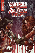 VAMPIRELLA VS RED SONJA RED CITY #1 CVR B DIEGO YAPUR VARIANT