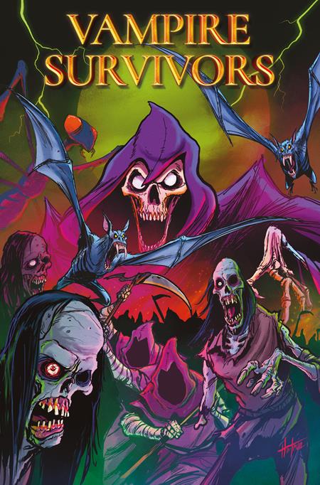 VAMPIRE SURVIVORS #1 (OF 4) CVR E DAVID HARTMAN FOIL VARIANT