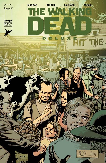 THE WALKING DEAD DELUXE #142 CVR B CHARLIE ADLARD & DAVE MCCAIG VARIANT