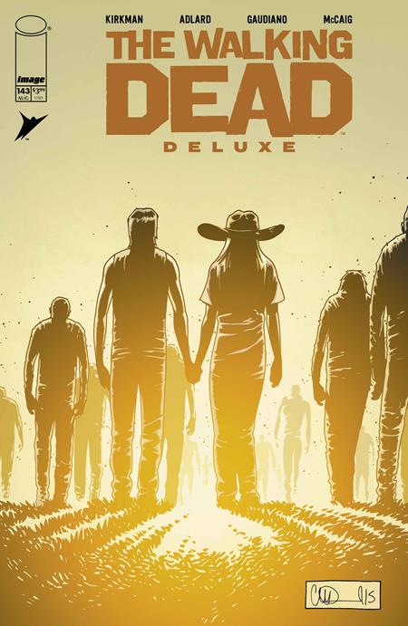 THE WALKING DEAD DELUXE #143 CVR B CHARLIE ADLARD & DAVE MCCAIG VARIANT