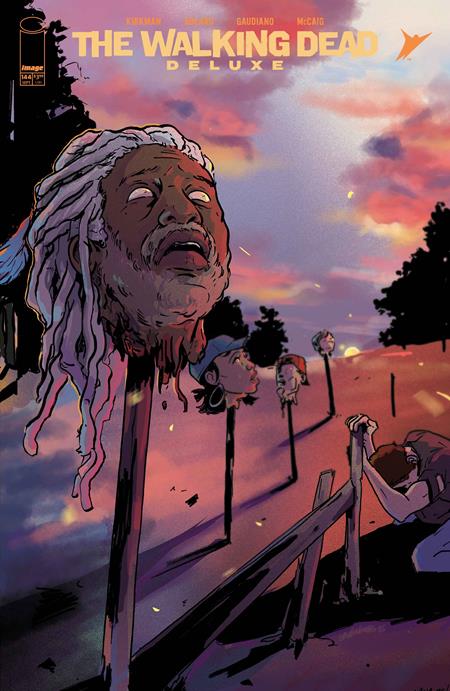 THE WALKING DEAD DELUXE #144 CVR C LIANA KANGAS CONNECTING COVER VARIANT
