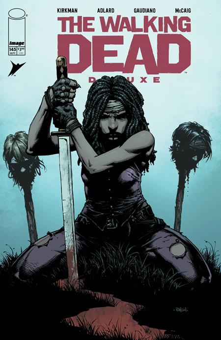 THE WALKING DEAD DELUXE #145 CVR A DAVID FINCH & DAVE MCCAIG