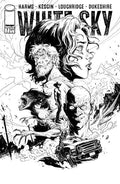 WHITE SKY #7 CVR B SUMEYYE KESGIN B&W VARIANT