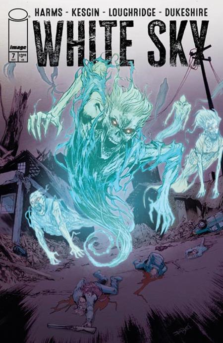 WHITE SKY #7 CVR C CHRISTIAN DIBARI & LEE LOUGHRIDGE VARIANT