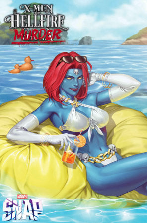 X-MEN THE HELLFIRE MURDER #1 INHYUK LEE MARVEL SNAP SWIMSUIT VARIANT