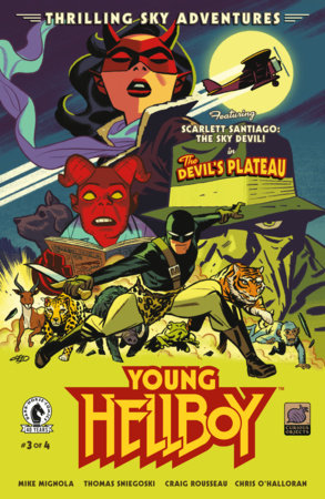 YOUNG HELLBOY THRILLING SKY ADVENTURES #3 CVR B CHO VARIANT