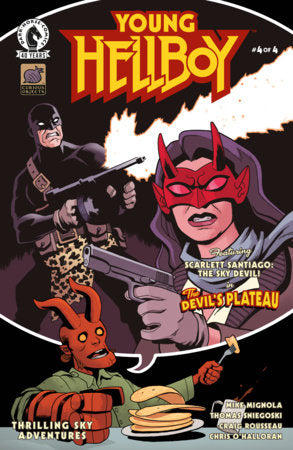 YOUNG HELLBOY THRILLING SKY ADVENTURES #4 CVR B STENBECK VARIANT
