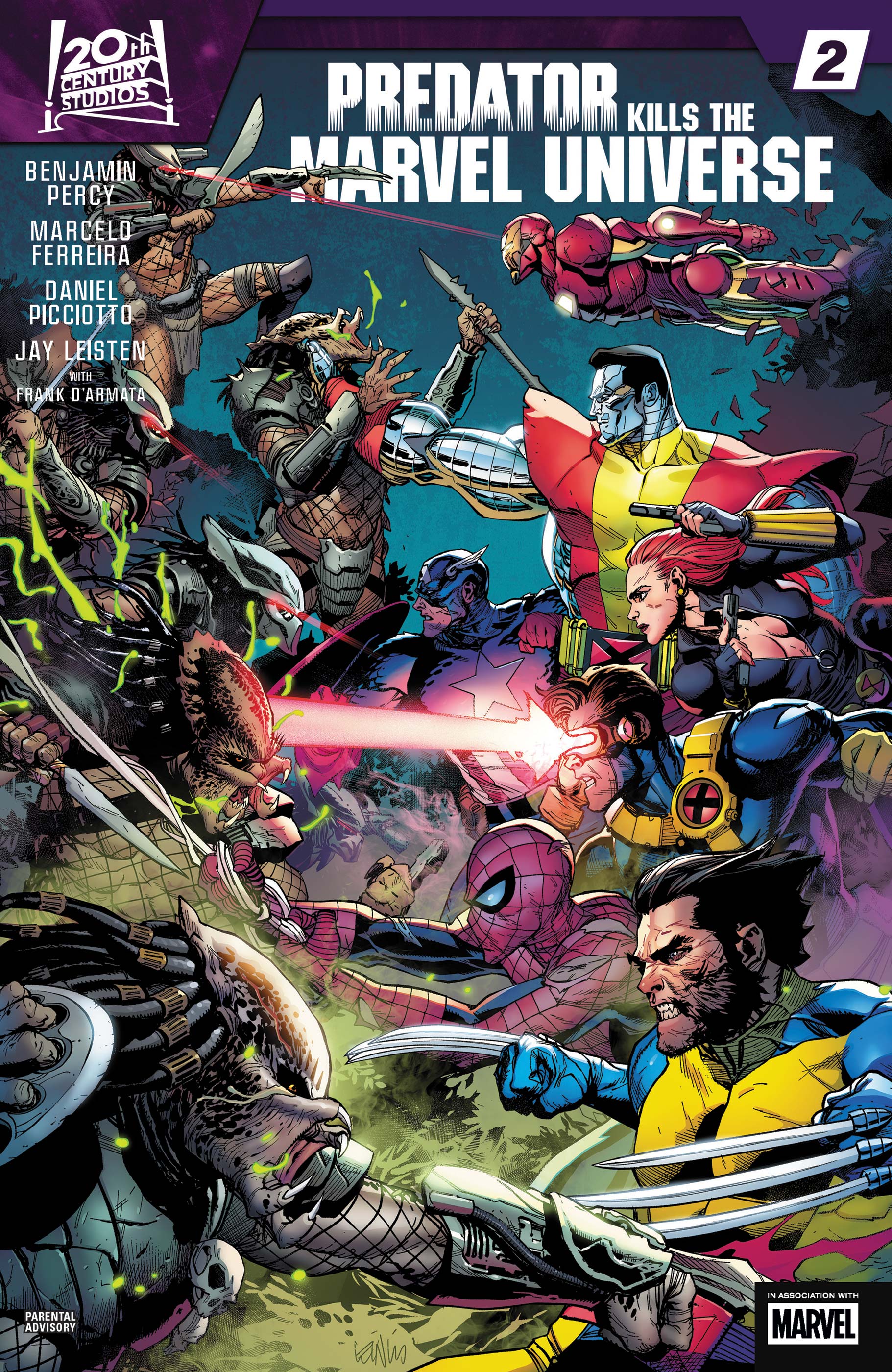 Predator Kills the Marvel Universe (2025) #2
